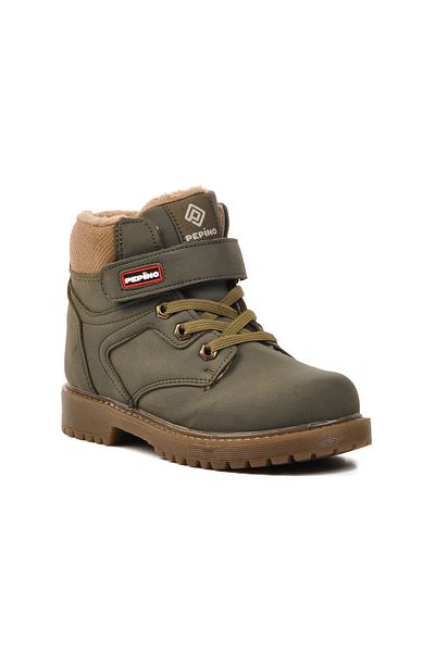 pepino Walkway Khaki Kids Boots