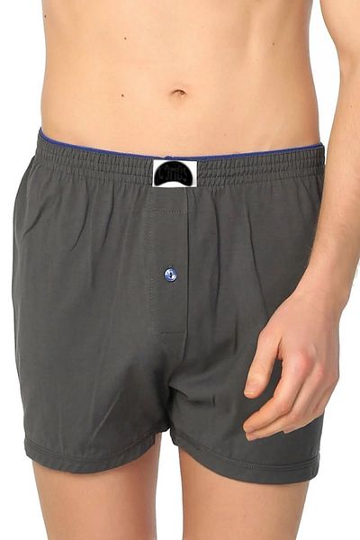 Edacan Men's Combed Cotton Towel Waist Boxers / 4 Pieces