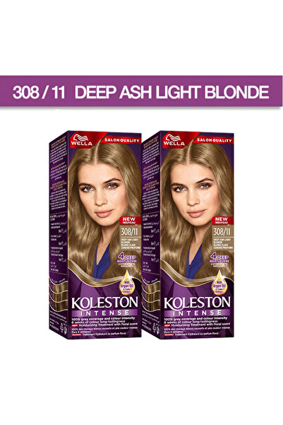 Wella كوليستون إنتنس ماكسي 308/11 - أشقر فاتح عميق - عبوة من قطعتين
