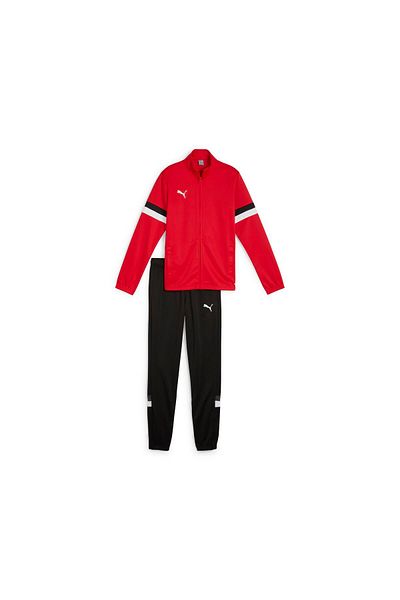 Puma Teamrise Jr Puma Tracksuit - Red and Black