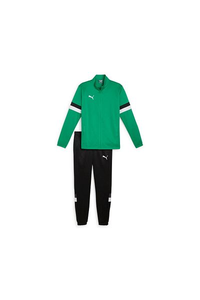 Puma Teamrise Sport Tracksuit - Green-Puma Black
