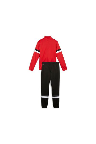 Puma Teamrise Jr Puma Tracksuit - Red and Black