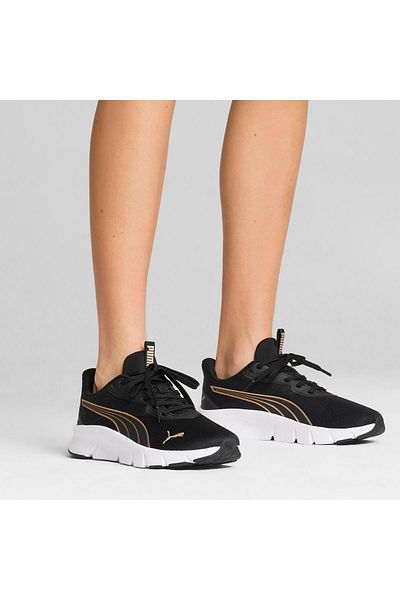 Puma Women's Textured Lace-Up Sport Shoes - FlexFocus Lite Modern
