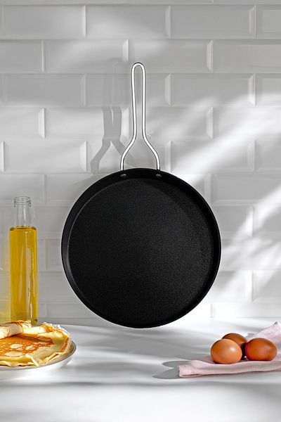 Nehir Titanium Black 28 cm Crepe Pan