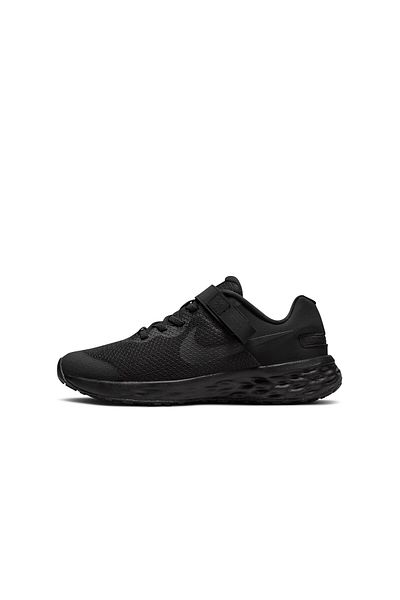 Nike Revolution 6 Flyease Unisex Sports Shoes - Dd1113-001, Black/Grey-Sector