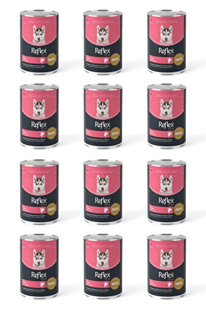 Reflex Kuzu Etli Yavru Köpek Konservesi Sos Içinde Et Parçacıklı 395 Gr 12 Adet