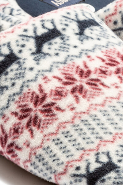 Twigy Polar Erkek Ev Terliği Beyaz 41/46