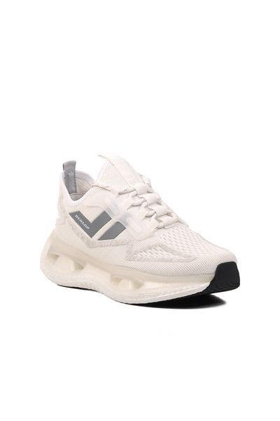 DUNLOP Pantofi sport unisex albi Walkway