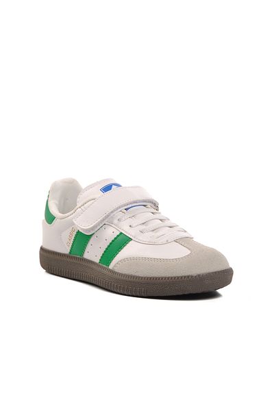 AYAKMOD Walkway White-Green Children's Sports Shoes