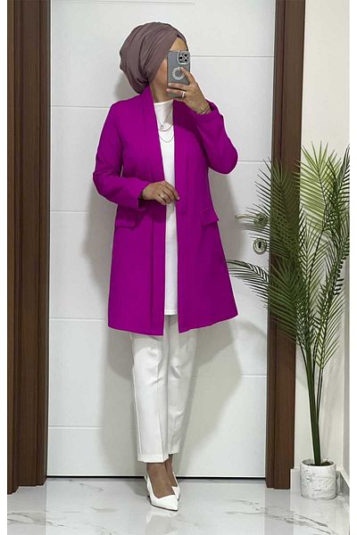 modasura Jachetă Fusya Plus Size 6666 K50 Blazer