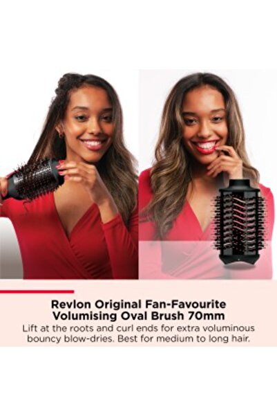 Revlon One-Step Blow Dry AIR STYLER 5-IN-1, 4 heat setting, Dry, Curl, Smooth, Volumize RVDR5371ARB