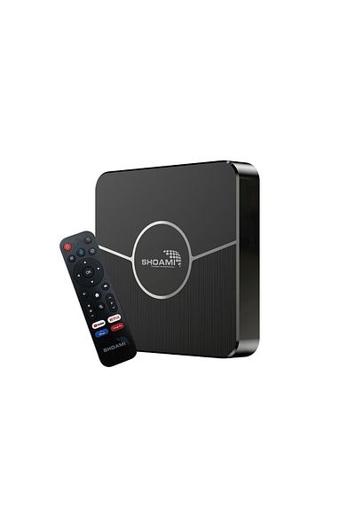 shoami the door to the future Sh-Sb1 4K Ultra Hd Hdr Android 9 4 Gb Ram 64 Gb Rom Tv Android Box and Media Player