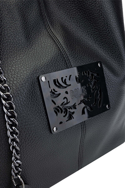 Dolce Жіноча веганська чорна сумка через плече