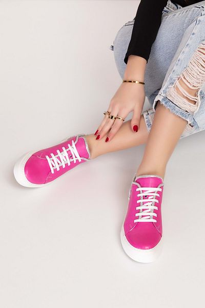 Gondol Pantofi sport din piele cu talpă anatomică și detaliu de piatră - Als.1358