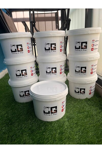 Home Beyaz Tutkal - 3 KG - Çok Amaçlı Yapıştırıcı - Tufting ve Punch için Uyg...