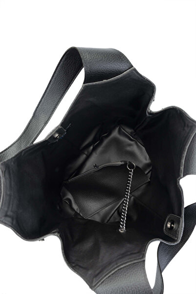 Dolce Жіноча веганська чорна сумка через плече