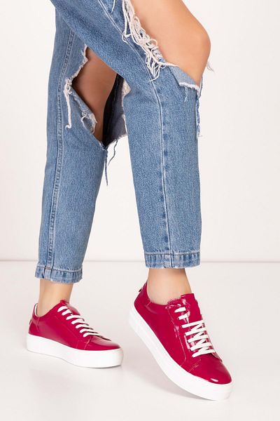 Gondol Pantofi sport cu talpă anatomică din piele naturală alsx.1352