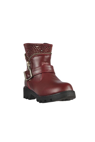 AYAKMOD Walkway Claret Red Kids Boots