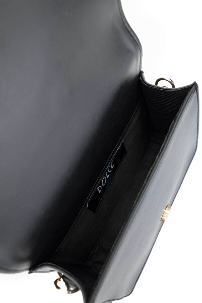 Dolce Women's Vegan Black Messenger Bag