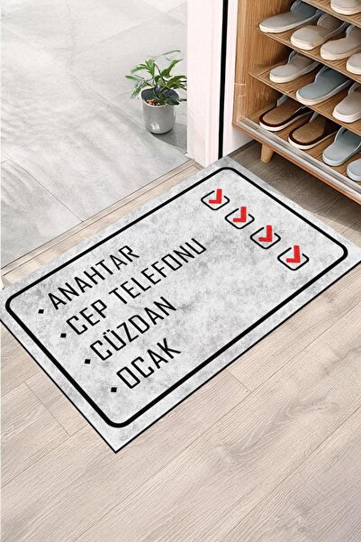 Monnhein Covoraș de ușă - Covoraș de ușă modern și elegant |   Pentru uz casn...