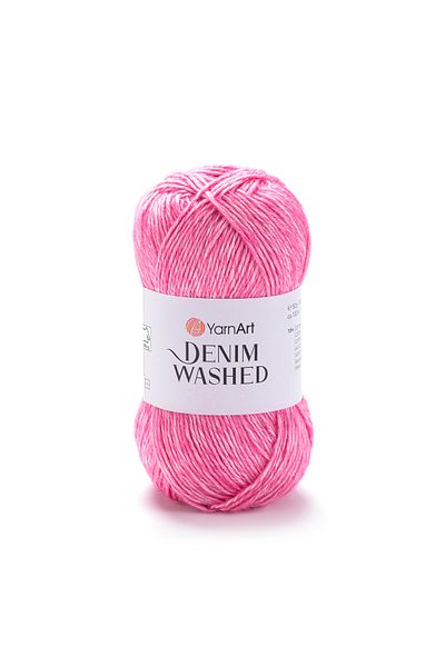 Yarnart Τζιν Washed - Μελανζ Χειροποίητο Νήμα Πλεξίματος Ροζ-905