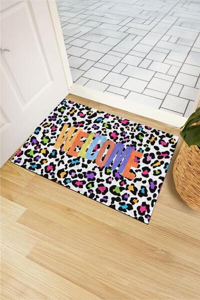 Monnhein سجادة باب حديثة وأنيقة - للاستخدام المنزلي والمكتبي والخارجي (Wild)