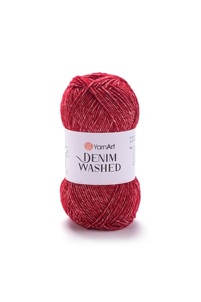 Yarnart Τζιν Washed - Μελανζ Χειροποίητο Νήμα Πλεξίματος Claret Red-918