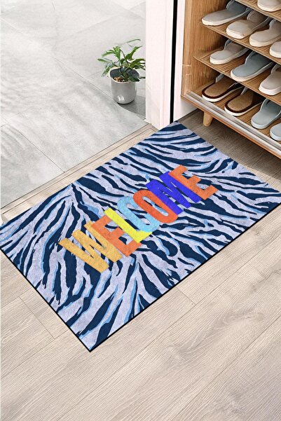 Monnhein سجادة باب حديثة وأنيقة - للاستخدام المنزلي والمكتبي والخارجي (ملونة)