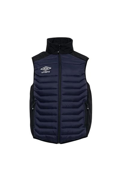 UMBRO Navy Blue Umb Gia Waist Puffer Vest