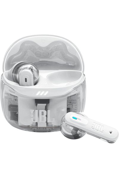 JBL Tune Flex 2 Ghost Edition True Wireless Noise Cancelling Earbuds - Ghost White
