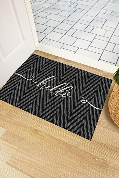 Monnhein Modern and Stylish Door Mat - for Home, Office and Outdoor Use (Zigza)