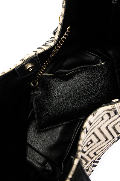 Dolce Women's Vegan Beige Nks Shoulder Bag