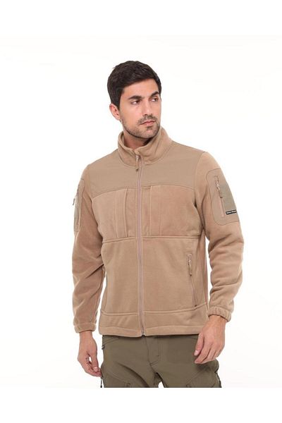 SINGLE SWORD Ανδρικό & γυναικείο Tactical Garni Fleece Coat-zipper-pαλτό