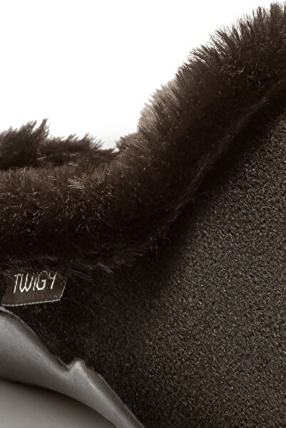 Twigy Papuci de casă pentru femei Gijon Negri 36/41