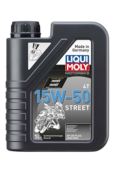 Liqui Moly Motosıklet Motor Yağı 15w-50 4t Sentetık Street 1