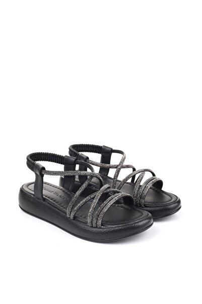 Castle Black 35250 Πέτρινα Λεπτομερή Καθημερινά Γυναικεία Σανδάλια