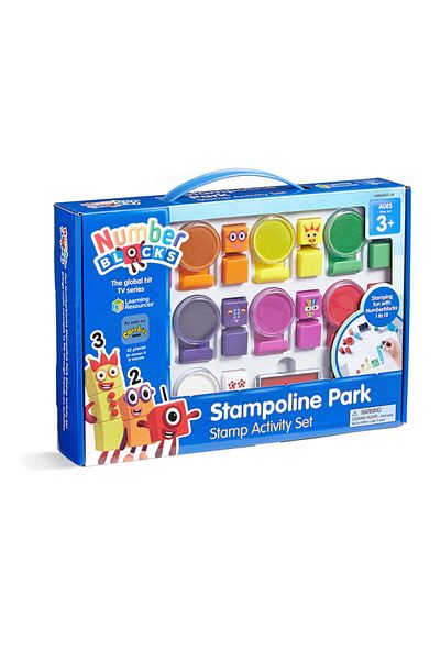 Learning Resources Numberblocks Stampoline Park Stamp Activity Set