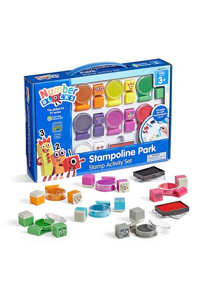 Learning Resources Numberblocks Stampoline Park Stamp Activity Set