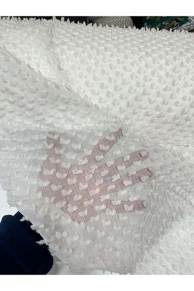 Şanlı Kumaş Custom Pompom Tulle Fabric Width:150Cm