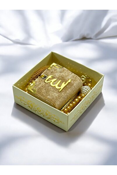 Deniz Elmasları Set cadou Mini Coran și Rozariul Hajj & Umrah - Cadou elegant...