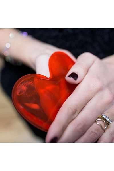 Skygo 2 Heart Shaped Hand Warmer Hand Stoves