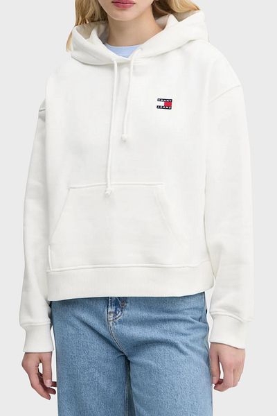 Tommy Jeans 100 % Baumwolle Relaxed Fit Kapuzenpullover SWEAT DW0DW19414 YBL