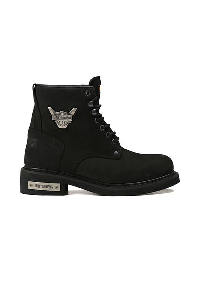 Harley Davidson Women's Black Nubuck Boots - 025g 100109