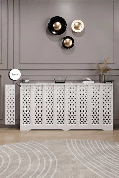 BAGAX Sümela Model, Beyaz Renk,iç Ölçü 176 Cm Dış Ölçü 180 Cm Petek Kaplama, ...