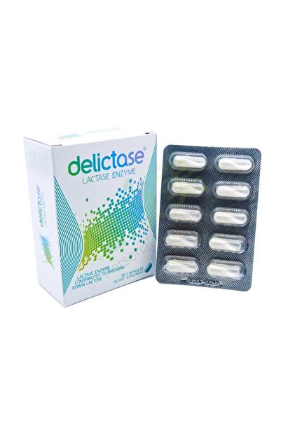 DELICTASE Lactase Enzyme Cap 30S