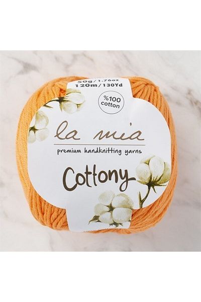 shop La Mia Cottony Orange Hand Knitting Lanyard - P22 - 33654