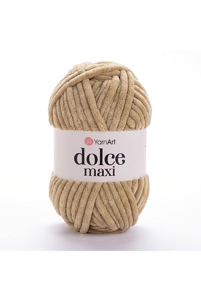Yarnart Dolce Maxi - Βελούδινο Χειροποίητο Νήμα Πλεξίματος Μπεζ-747