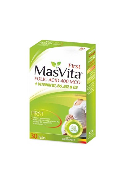 MasVita First Masvita Folic Acid 400 Mcg Tab 30S
