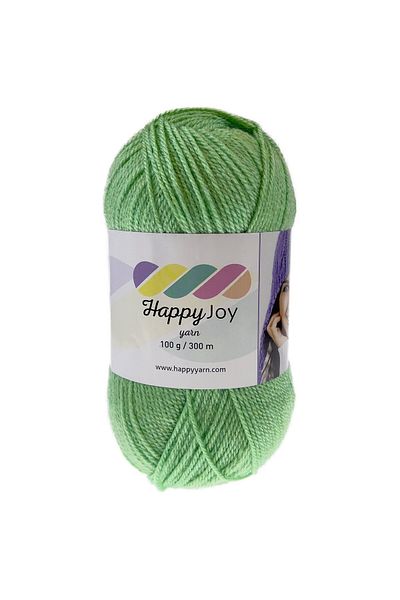 Kürkçü Han Happy Joy 100Gr 300m Hand Knitting Thread Light Green Hj088