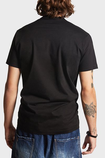 DSquared2 Men t Shirt - 100% Cotton, Crew Neck, Regular Fit, Printed S79Gc0084 S23009 900